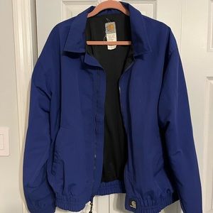 Carhartt Mens Blue Lined Jacket XL